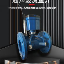 当曲液晶面板数据可远传管段式流量计一体水表厂家发货