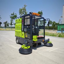 雷創(chuàng) 座駕式式掃地機(jī) 車(chē)間廠房拖地機(jī) 環(huán)衛(wèi)路面清掃機(jī)