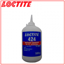 汉高乐泰 LOCTITE 瞬干胶 424 透明无色 500g/瓶 弹性体粘接