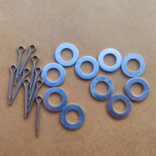 销子12.9级高强度红钢悬挂销轴拖拉机平头旋耕机孔销固定牵引销