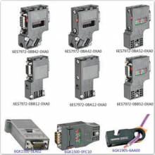 配件辅件备件仓储物流行业技术应用6ES7972-0BA12-0XA0网络总线连结器接头