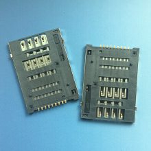 PUSH 7P MICRO SIM H=1.45mm⹦ SMT