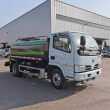 东风福瑞卡车载洒水泵5吨喷洒车 5立方水泡车