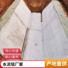 防漏护坡水泥毯 厂家现货世杰 维护方便 抗拉强度高