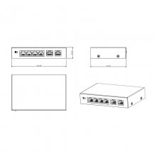 DH-S1500C-4ET2ET-DPWR 4ڰPoE