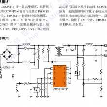 PD18W-30W快充IC CR5268SM CR5268SJ，CR5268SK CR5268TP