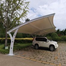 亳州活动推拉遮雨棚 小区阳光板耐力板车棚使用寿命长