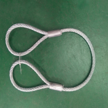 steel rope sling; 压制钢丝绳套；插编钢丝绳套扣；钢丝绳起重吊索；钢丝绳套