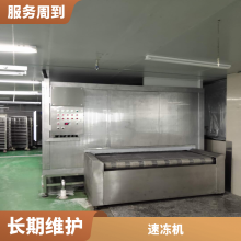 304/201不锈钢 冷冻食品厂设备 隧道式自动食品速冻机 YT430