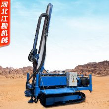 全液压履带式三重管高压旋喷桩钻机 自带夹持器