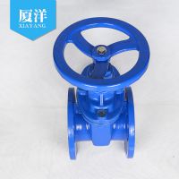 厦洋阀门 Z45X德标 暗杆阀门 地下软密封闸弹性座封闸阀法兰闸阀