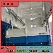 平台上料压缩机 12方垃圾转运集装箱 移箱平台 一机三箱工位