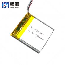 404040 404242软包锂电池3.7V750mAh 充电台灯 LED灯具 点读机 蓝牙音响电池