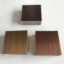 50x120电解着色阳极氧化铝方通.瑞金_定制6063铝合金型材铝方通_香槟金色拉丝铝方通