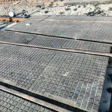 厂家生产 橡胶道口板 铁路嵌丝铺面板 轨道平交道口垫片 步行板加厚型