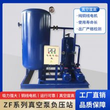罗茨水环真空机组 真空泵ZF-1无油水环真空泵负压站不锈钢材质自动控制系统