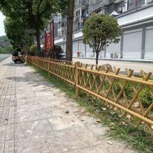 龙文竹护栏篱笆护栏竹篱笆无锡市滨湖碳化竹护栏