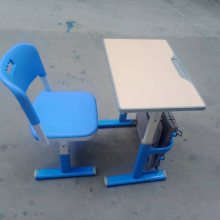 根良 坐躺式课桌椅厂家学校学生多用途午休升降课桌椅
