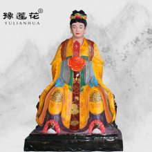 西王母神像 寺庙供奉人物形象定制图片 道家瑶池金母神像