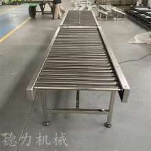 环形滚筒流水线 电器包装输送线 手动滚筒输送线