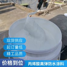 天达凡事中丙烯酸防水涂料彩钢板维修翻新三涂一布工艺屋顶防漏雨