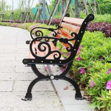 扬州防腐木靠背公园椅厂家 仪征景区游客椅定制 高邮环保塑木长椅成品