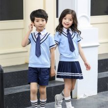 德阳职高学生供应幼儿园园服舞蹈服两件套成都睿童订制校服