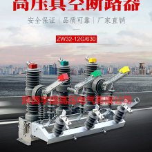 湖州弹簧操作机构带隔离真空断路器高压户外型ZW32-12g/630的型号