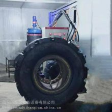 聚氨酯填充轮胎机器 矿山轮胎填充设备 轮胎填充聚氨酯设备
