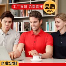 深圳工作服定制_企业工作服定制_夏季短袖工作服定做_纯棉工作服定制_夏季翻领工作服定制印绣LOGO