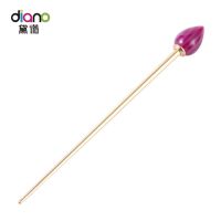 新款創(chuàng)意款女士發(fā)飾醋酸板材水滴發(fā)簪韓版古風(fēng)金屬簪子飾品批發(fā)