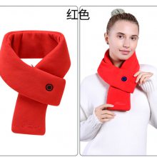 冬季智能发热围脖男女电加热护颈围巾USB充电保暖披肩