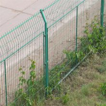 淮茂农业园植物园护栏网 小区围墙浸塑铁丝网 高速公路围栏网