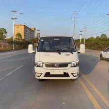 4方压缩垃圾车_东风途逸蓝牌压缩式垃圾车