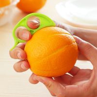 创意家居小老鼠开橙器 方便迷你剥橙器 可爱塑料削橙器水果剥皮