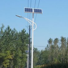 固安县led太阳能路灯厂家 水泥杆路灯价格 防水led路灯户外照明 新农村款太阳能路灯