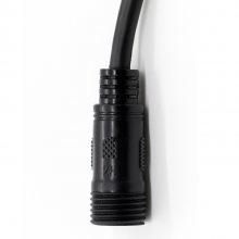 防水对接插头M16黑色塑胶连接器5P对接式传感器防水接头