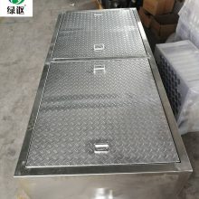 供应LS-1无动力地埋式多功能油水分离器_绿森食堂隔油池