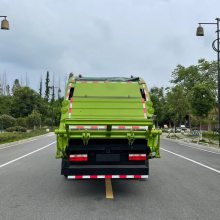 12方东风多利卡D9压缩式垃圾车 10吨压缩垃圾车