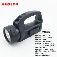 PD-BN2201防水防爆手提式巡检工作灯LED尾部附带磁铁可充电
