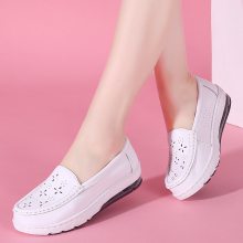 女软底夏季舒适透气不累护士鞋垫防臭大码医护软底大码
