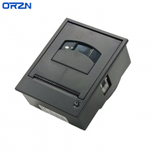 58mm面板式垃圾称图书馆仪器访客热敏不干胶标签小票打印机