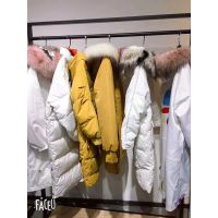 武汉品牌折扣女装剪标冬休闲羽绒服品牌折扣店加盟女装多种款式