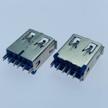 USB AF 2.0ĸ/180ʽֱDIP/еλ/8PIN/H=15.5mm