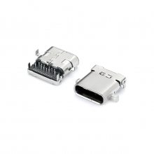USB 3.1 TYPE-C 24PINĸ ĽŲDIP+SMT L=8.40
