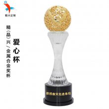 防控救灾***单位 奋战前线医生护士纪念杯 水晶雕刻