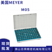 进口美国MEYER 英制针规 M0 工具 钢针规套装 M05