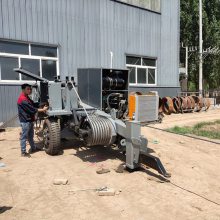 電力施工5噸液壓牽引機導(dǎo)線防線液壓卷揚機配電站施工放線牽引機冀北