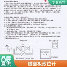 侧装式磁性浮子液位计 储油罐消防水箱污水池防爆耐腐蚀高低位报警