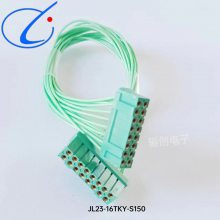 印制板矩形连接器 JL23-14TKY-S200MM 双头